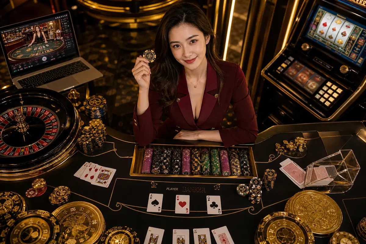 warbet Casino meja dealer langsung baccarat